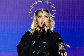 Madonna performs onstage at Copacabana beach in Rio de Janeiro, Brazil, on May 4, 2024