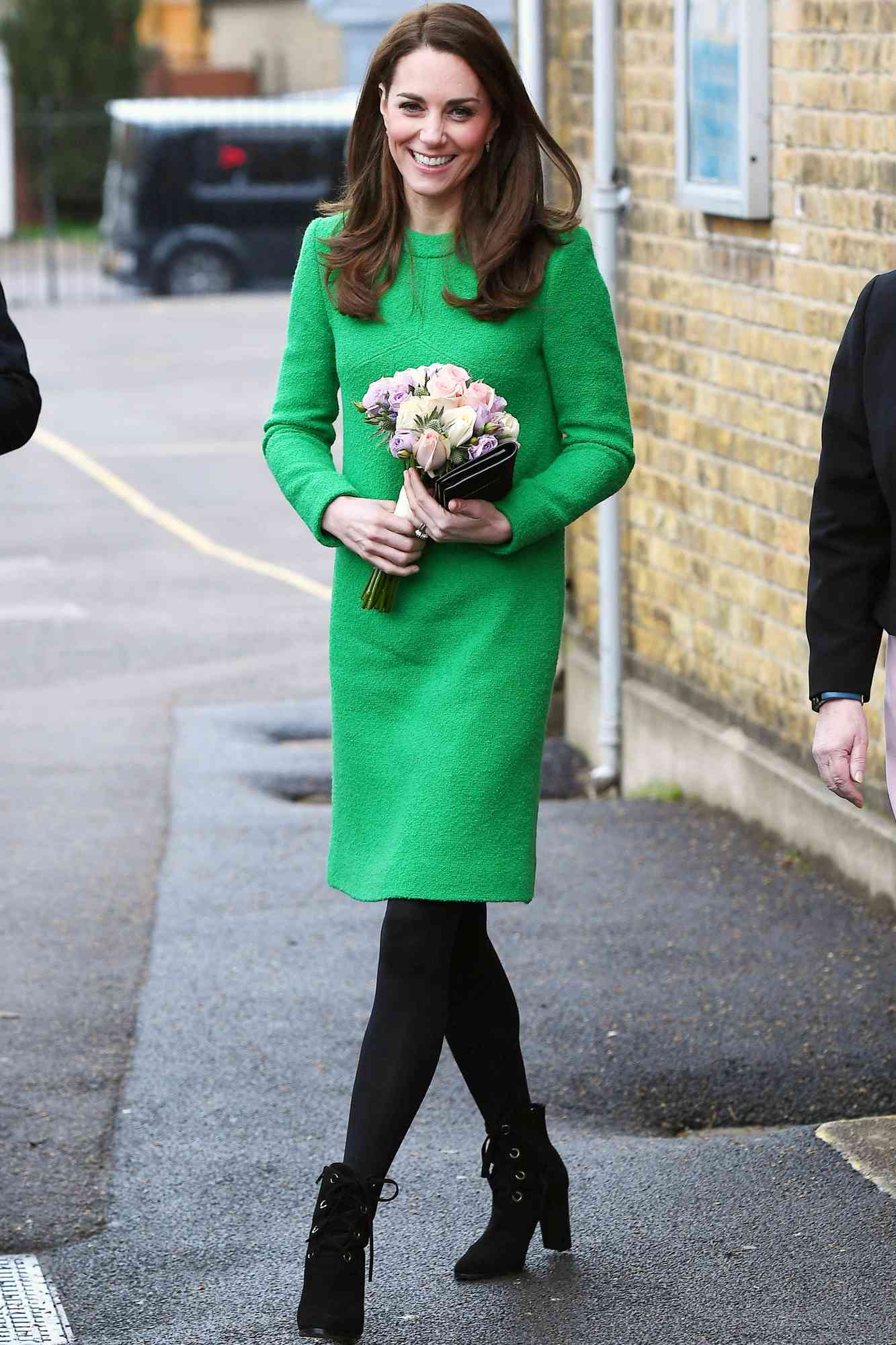 Catherine Duchess of Cambridge visits schools in support of Children's Mental Health, London, UK - 05 Feb 2019