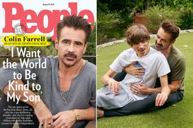 Colin Farrell photographed exclusively for People, with his son James, at his home in Los Angeles, CA, on June 7, 2024.