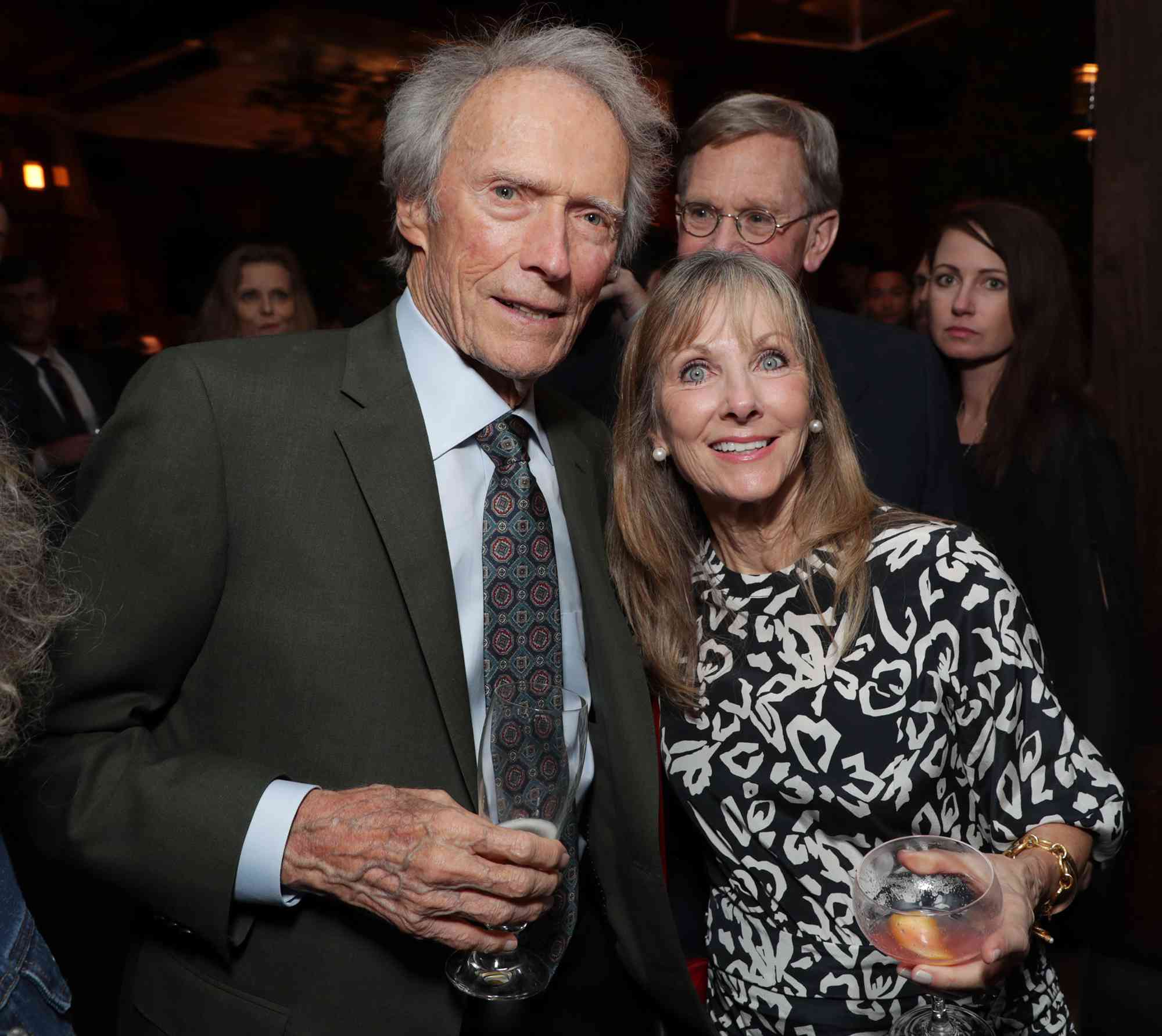 Clint Eastwood and Laurie Eastwood