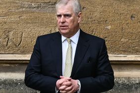 Prince Andrew, Duke of York at St. George's Chapel, Windsor Castle, to attend the Easter Mattins Service, on March 31, 2024.