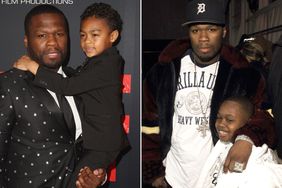 50 CENT and Sire Jackson attend the Premiere Of STX Films' "Den Of Thieves" on January 17, 2018 in Los Angeles, California. ; Curtis "50 Cent" Jackson and Marquis Jackson during Olympus Fashion Week Fall 2006.