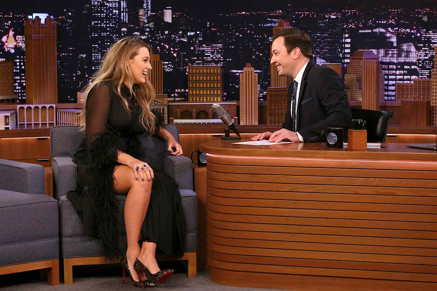 Blake Lively, Jimmy Fallon