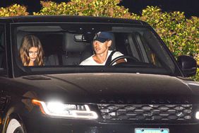 Austin Butler & girlfriend Kaia Gerber were all smiles after a double date with friends Karlie Kloss & husband Joshua Kushner at Nobu in Malibu, CA