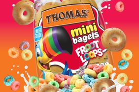 Thomas' Froot Loops Mini Bagels.