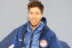 Shaun White gets fitted in Nike ahead of Beijing 2022 on January 28, 2022 in Los Angeles, California.