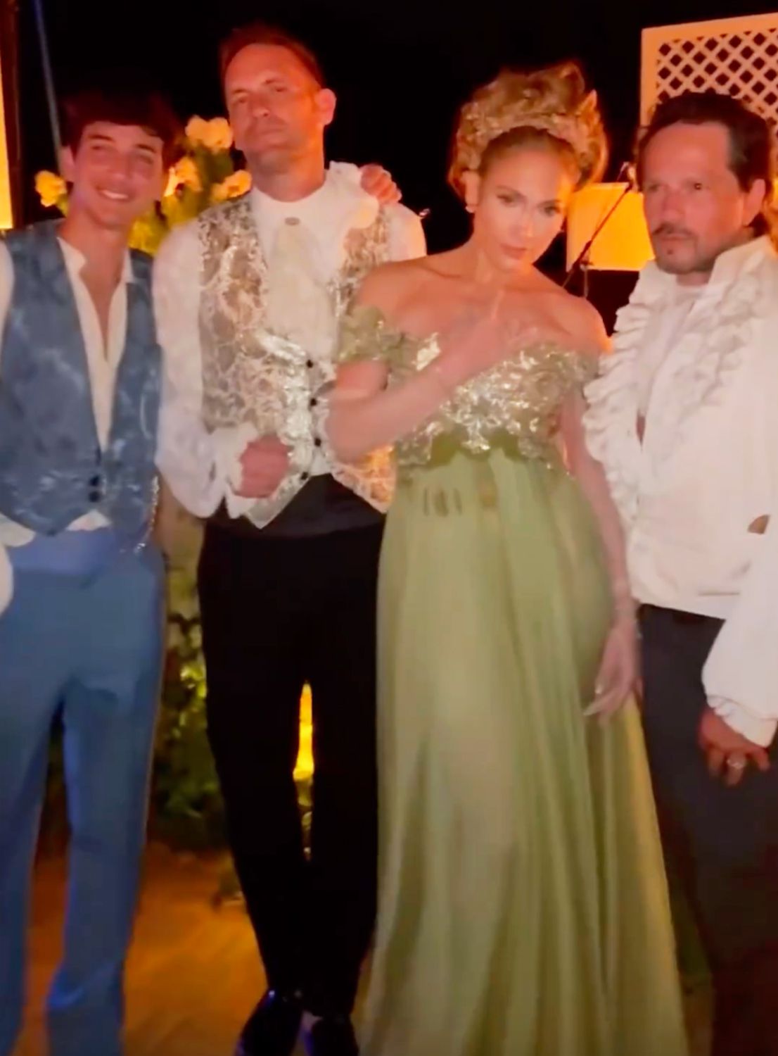 Jennifer Lopez Celebrates 55th Birthday Bridgerton Themed Party