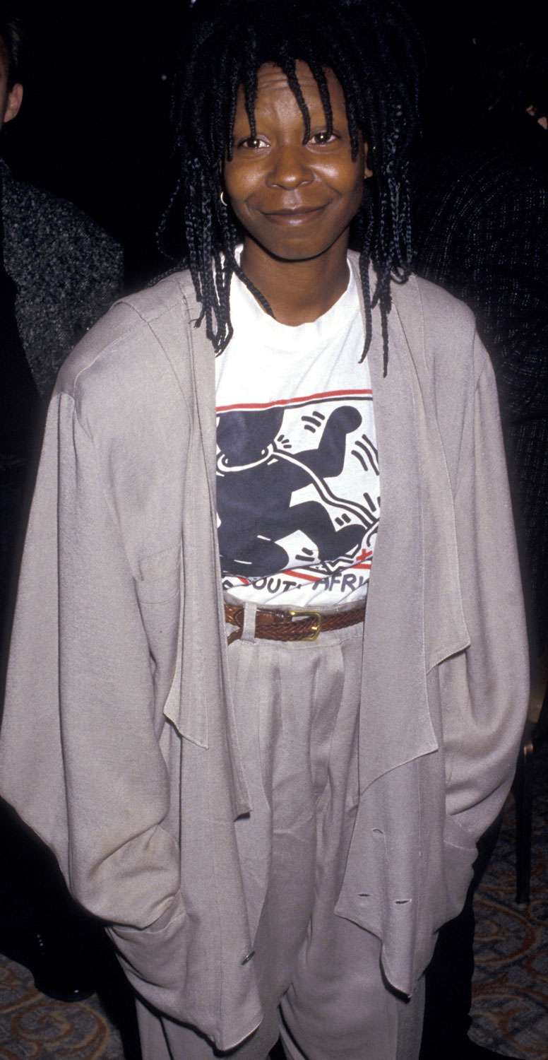 Actress Whoopi Goldberg attends Hans Christian Anderson Awards Gala on March 15, 1987 at the Century Plaza Hotel in Century City, California