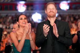 Prince Harry, Duke of Sussex, and Meghan, Duchess of Sussex attend the closing ceremony of the Invictus Games