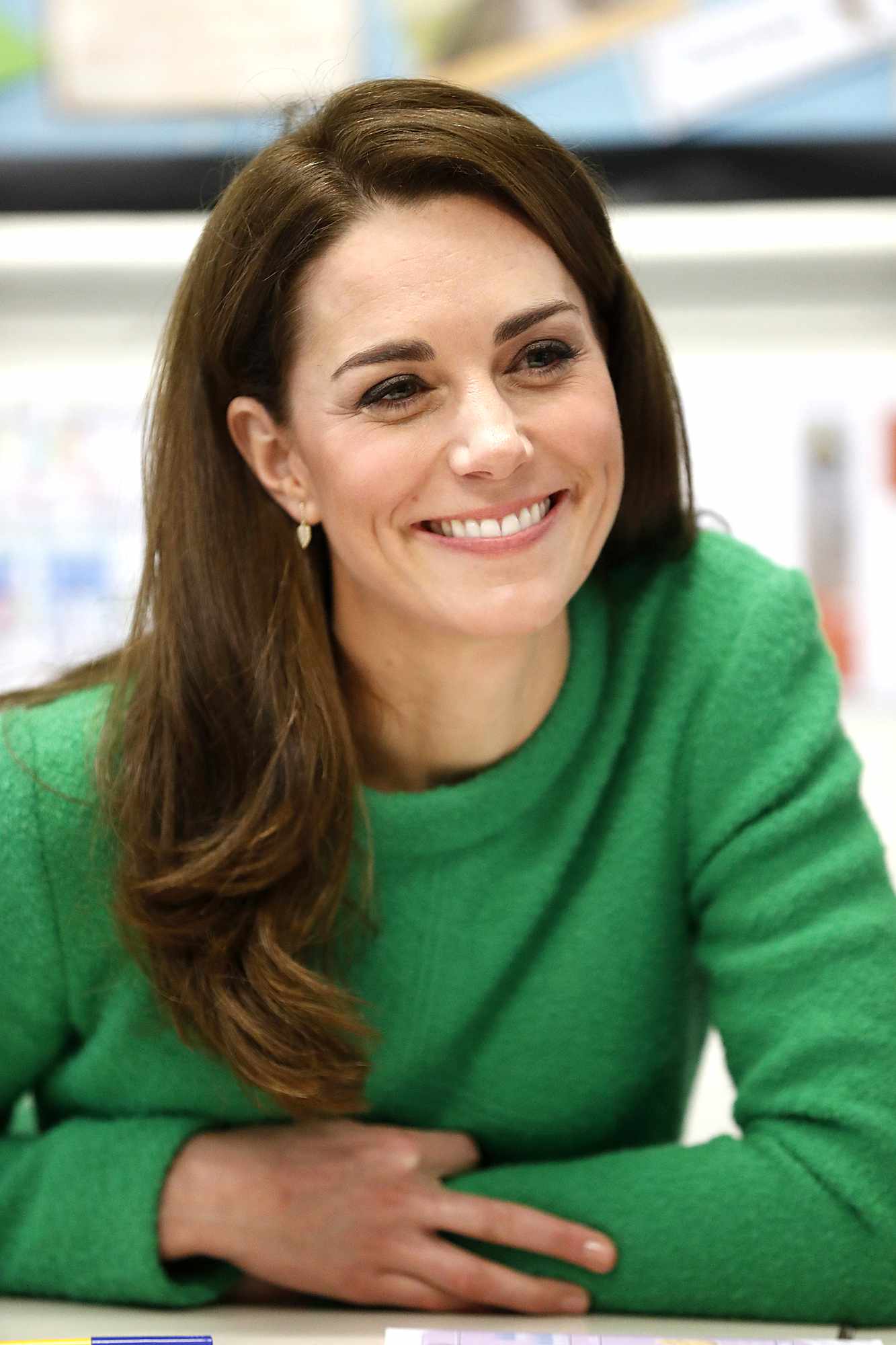 The Duchess Of Cambridge Visits Schools In Support Of Children's Mental Health