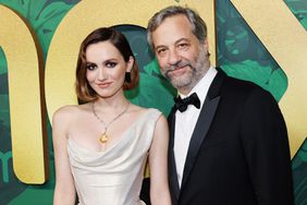 Maude Apatow and Judd Apatow attend the 2022 HBO Emmy's Party at San Vicente Bungalows