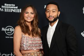 Chrissy Teigen and John Legend attend the Sports Illustrated Swimsuit 2024 Issue Release and 60th Anniversary Celebration 