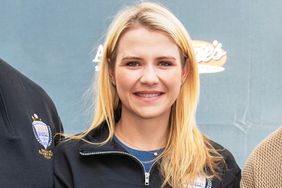 Elizabeth Smart attends Touchdowns on the Green, the Inaugural Inaugural Tim & Sherice Brown Celebrity Golf Invitational to Blitz Human Trafficking before Super Bowl LVIII at Topgolf Las Vegas on February 8, 2024 in Las Vegas, Nevada.