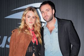 Grace Van Patten and Jackson White attend day 6 of the 2024 US Open Tennis Championships on August 31, 2024 in New York City. 