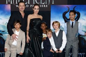 Stringer 499104.JPG Stringer 494221903 HOLLYWOOD, CA - MAY 28: Actors Brad Pitt and Angelina Jolie (C) with children (L-R) Pax Jolie-Pitt, Zahara Jolie-Pitt, Knox Jolie-Pitt, Shiloh Jolie-Pitt and Maddox Jolie-Pitt attend the World Premiere of Disney's "Maleficent", starring Angelina Jolie, at the El Capitan Theatre on May 28, 2014 in Hollywood, California. (Photo by Charley Gallay/Getty Images for Disney)