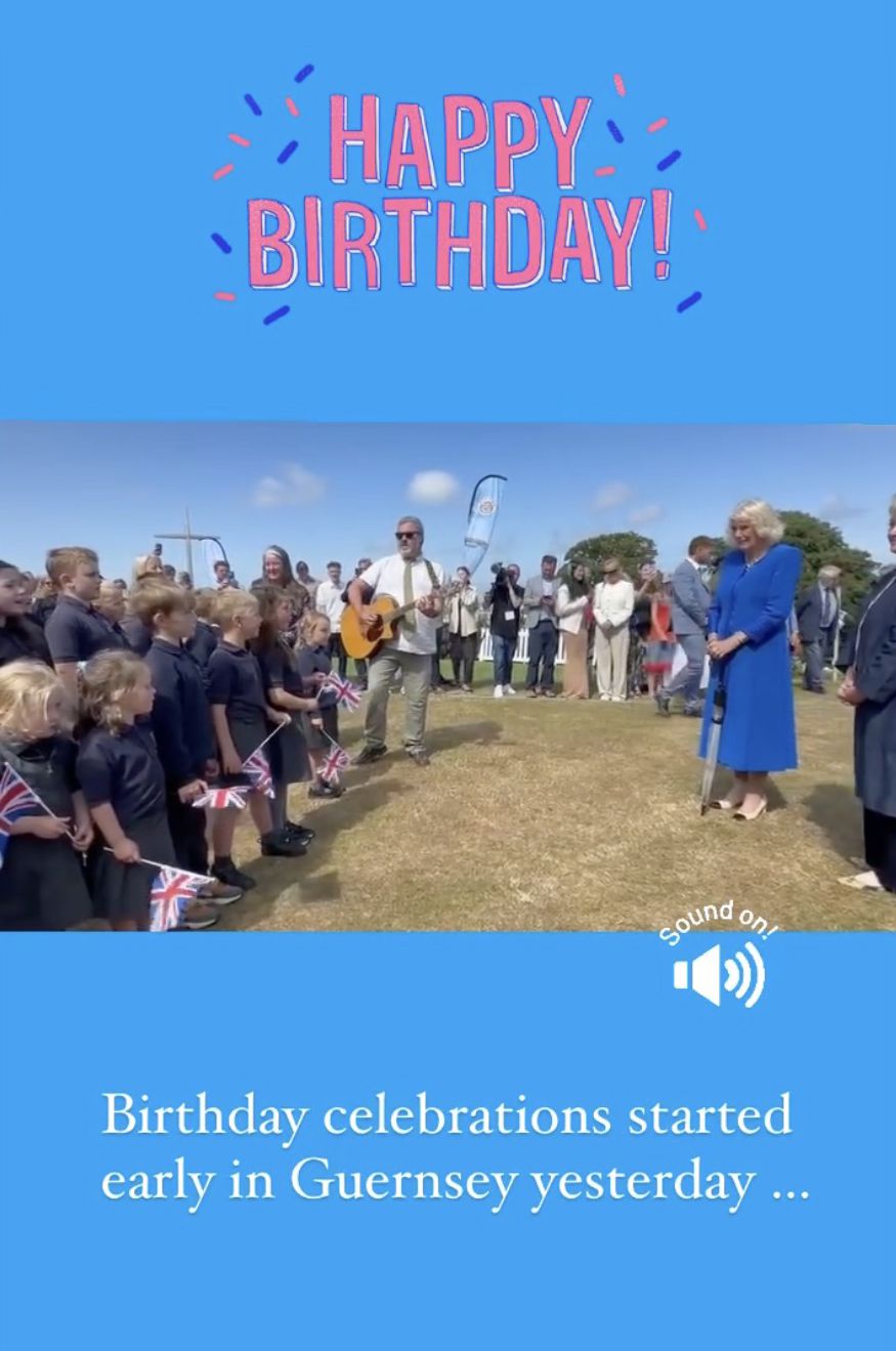 Royal family instagram wishes Queen camilla a happy birthday