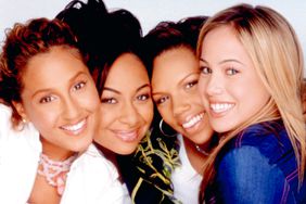 THE CHEETAH GIRLS, Sabrina Bryan, Raven-Symone, Kiely Williams, Adrienne Bailon, 2003. (c) Disney Channel/ Courtesy: Everett Collection.