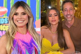 Heidi Klum, Sofia Vergara and Justin Saliman