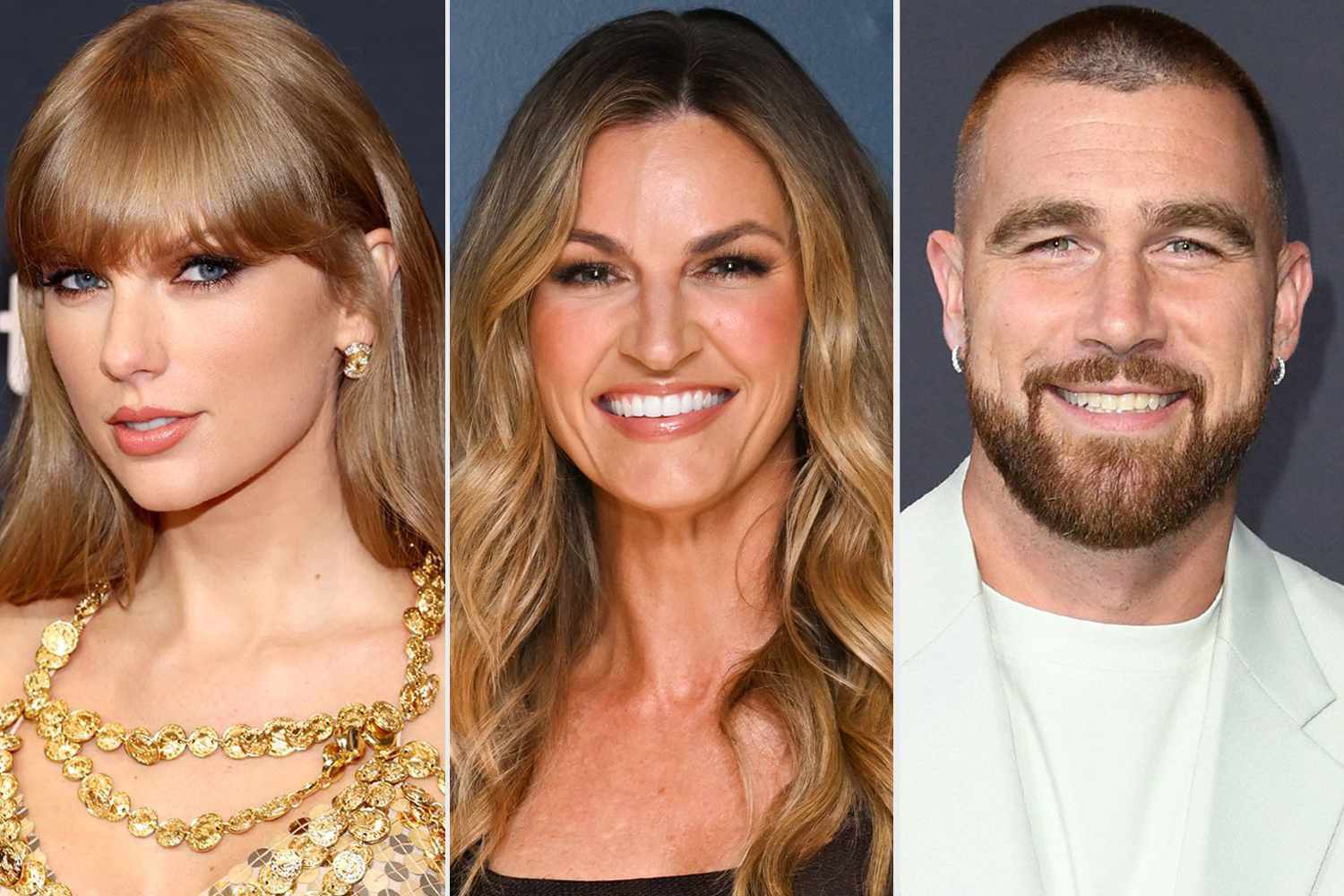 Taylor Swift, Erin Andrew, Travis Kelce