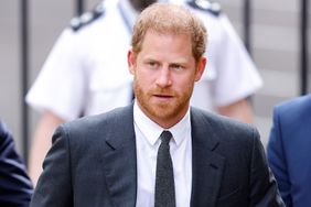 Prince Harry, Duke of Sussex arrives at the Royal Courts of Justice on March 30, 2023 in London, England