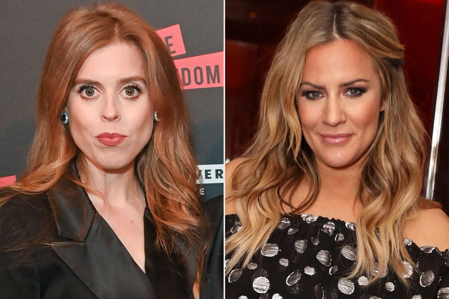 Princess Beatrice of York and Princess Eugenie of York attend The Anti Slavery Collective's inaugural Winter Gala ; Caroline Flack celebrates the 90th Anniversary of JW Marriott Grosvenor House London