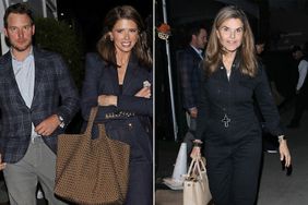 Chris Pratt and Wife Katherine Schwarzenegger Spend Family Evening With Maria Shriver in Santa Monica