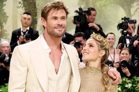 Chris Hemsworth and Elsa Pataky attend The 2024 Met Gala Celebrating "Sleeping Beauties: 