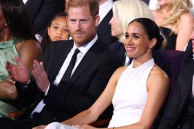Prince Harry, Duke of Sussex and Meghan, Duchess of Sussex attend the 2024 ESPY Awards at Dolby Theatre on July 11, 2024