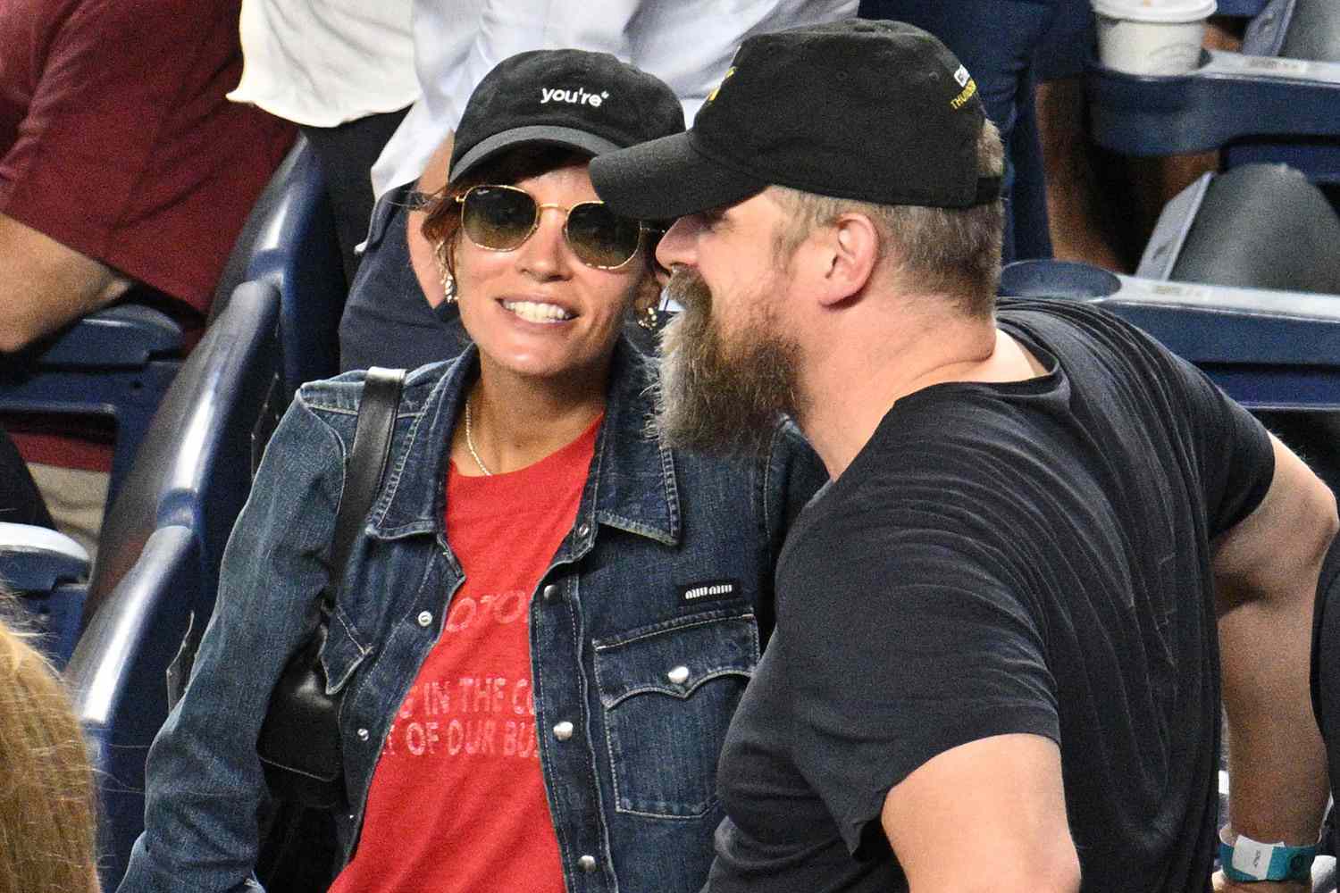 lily allen david harbour new york basketball 07 23 24