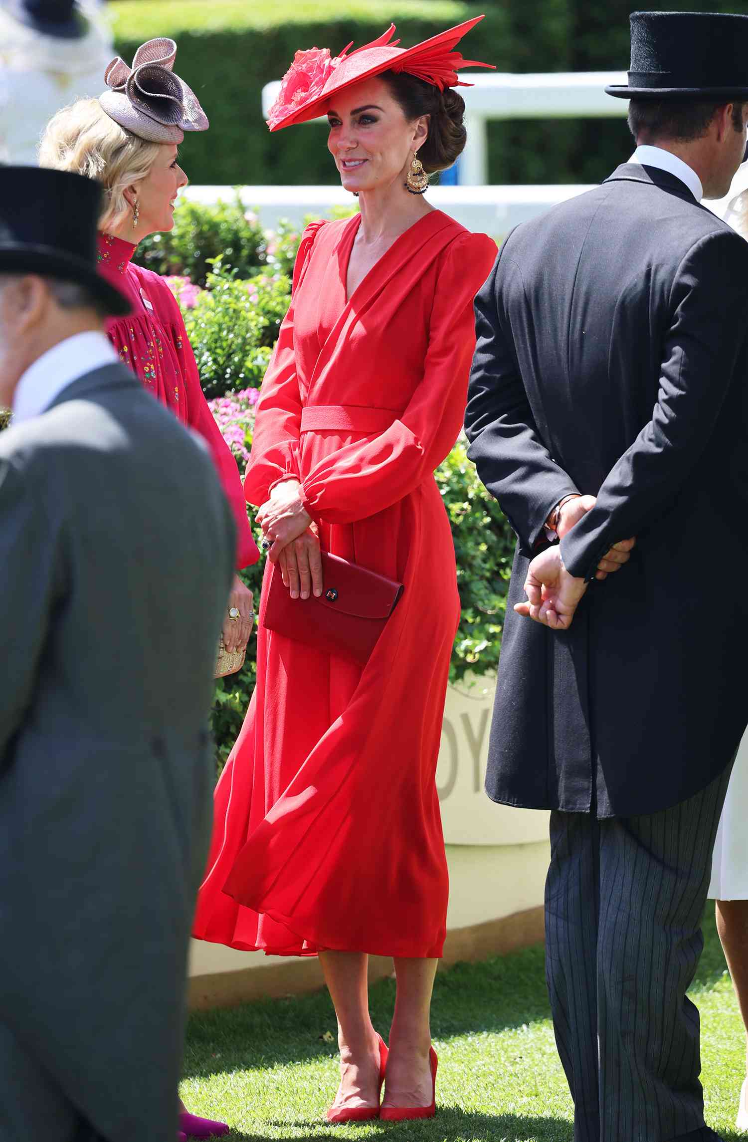 Catherine, Princess of Wales attends Royal Ascot 2023 at Ascot Racecourse