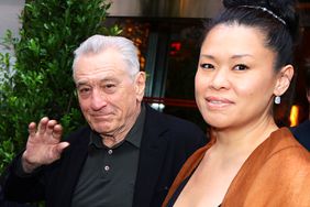 Robert De Niro and Tiffany Chen attend the CHANEL Tribeca Festival Artists Dinner