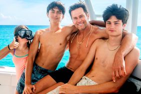 Tom Brady Father's Day Instagram Post, Benjamin, Vivian, John