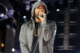 Eminem performs at Live from Detroit: The Concert at Michigan Central" on June 06, 2024