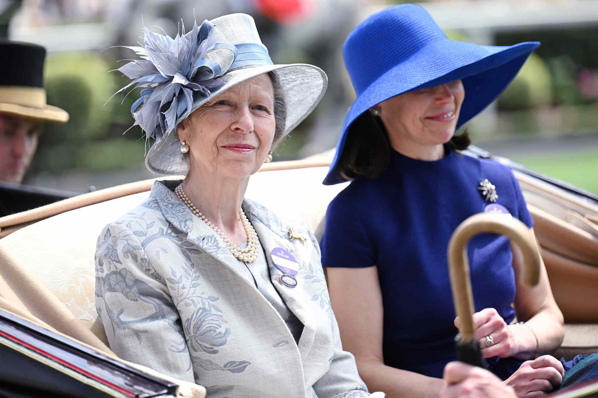 Anne, Princess Royal attends day three of Royal Ascot 2024 at Ascot Racecourse on June 20, 2024 in Ascot, England. 