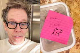 Kevin Bacon Packs Wife Kyra Sedgwick Lunch Before Work Its The Little Things