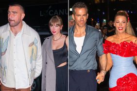 Travis Kelce, Taylor Swift, Ryan Reynolds, Blake Lively