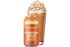 Dunkin Spiked - pumpkin spice ice late