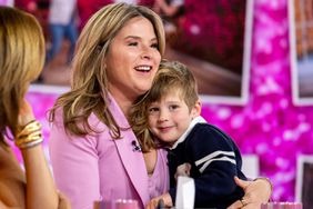 Jenna Bush Hager and son Hal on Monday, April 8, 2024