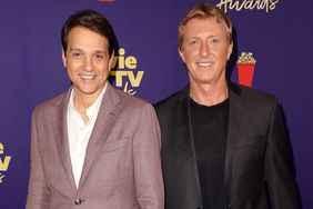 Ralph Macchio and William Zabka