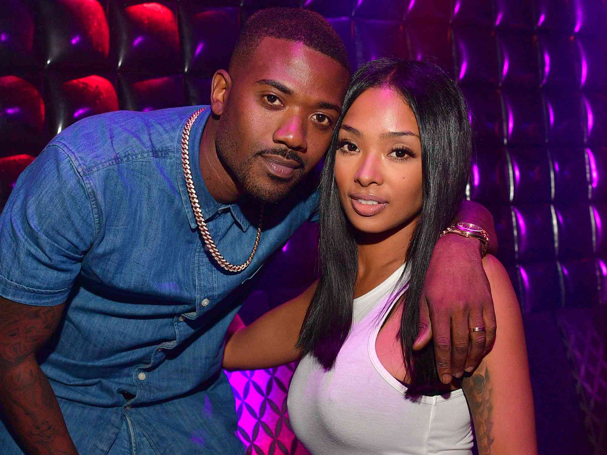 Ray J and Princess Love attend a Hairshow After party at Medusa on August 21, 2016 in Atlanta, Georgia.