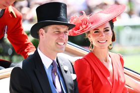 Prince William, Prince of Wales, Catherine, Princess of Wales attend day four of Royal Ascot 2023 at Ascot Racecourse on June 23, 2023 in Ascot, England.