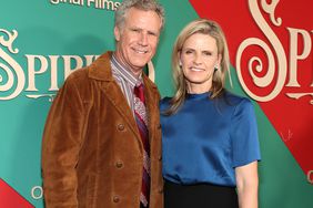 Will Ferrell and Viveca Paulin attend Apple Original Film's "Spirited" New York Red Carpet at Alice Tully Hall, Lincoln Center on November 07, 2022 in New York City