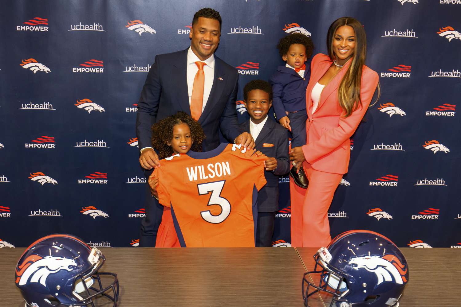 Denver Broncos Introduce Quarterback Russell Wilson