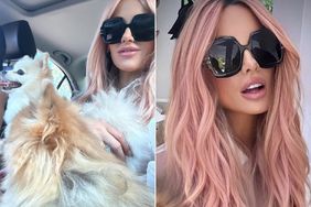 Kate Beckinsale, Pink Hair, Instagram