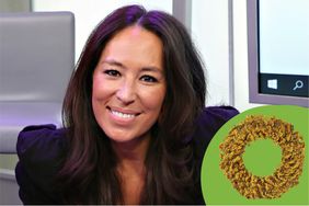  Joanna Gaines at SiriusXM Studios and Golden Rice Flower Fall Wreath 