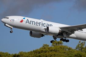 american airlines - stock image - american airline passenger dies