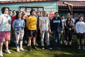 Griffin Santopietro as Anthony LaRusso, Mary Mouser as Samantha LaRusso, Xolo MaridueÃÂ±a as Miguel Diaz, William Zabka as Johnny Lawrence, Ralph Macchio as Daniel LaRusso, Nathaniel Oh as Nate, Yuji Okumoto as Chozen Toguchi, Tanner Buchanan as Robby Keene, Peyton List as Tory Nichols in Cobra Kai. 