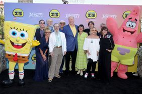 Tom Kenny, Sirena Irwin, Clancy Brown, Rodger Bumpass, Vincent Waller, Bill Fagerbakke, Ramsey Naito, Doug Lawrence, Carolyn Lawrence, Marc Ceccarelli and Jill Talley attend the Variety 10 Animators To Watch on July 10, 2024 in Los Angeles, California. 