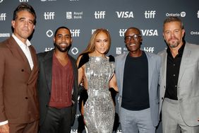 Bobby Cannavale, Jharrel Jerome, Jennifer Lopez, Don Cheadle, and Matt Damon