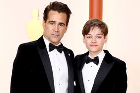 Colin Farrell and Henry Tadeusz Farrell attend the 95th Annual Academy Awards on March 12, 2023 in Hollywood, California.